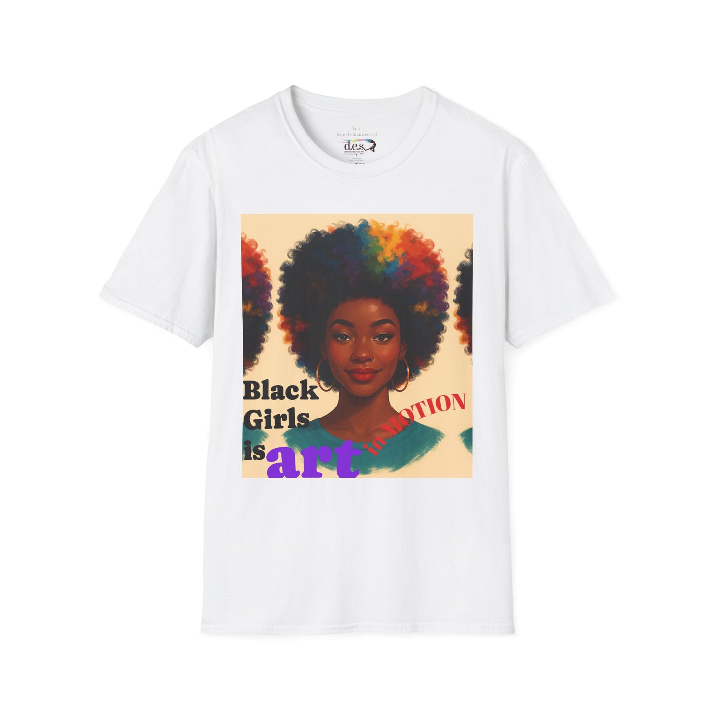 BLACK GIRLS are ART Unisex Softstyle T-Shirt