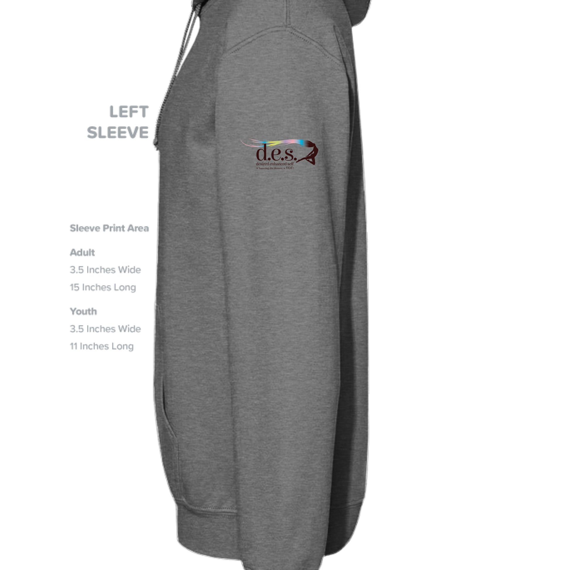 Dark Hthr Grey - SLEEVE_LEFT